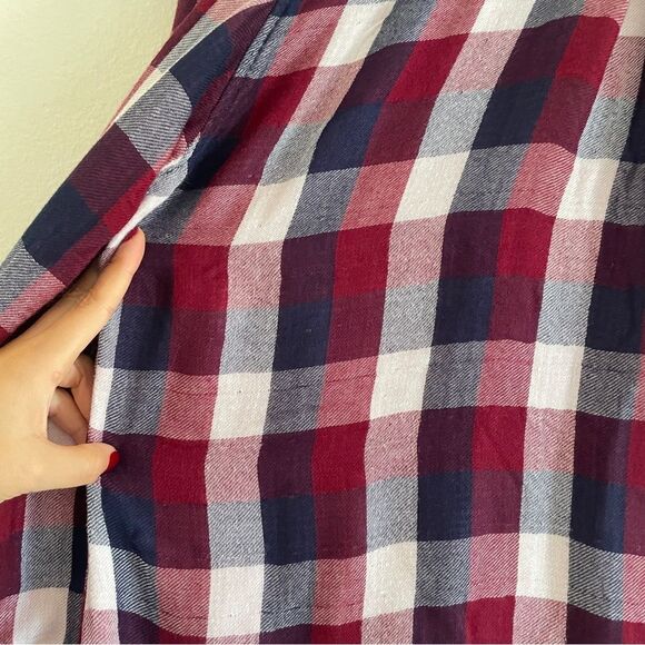 Rails Red and Blue Long Sleeve Button Down Shirt - Picture 8 of 12